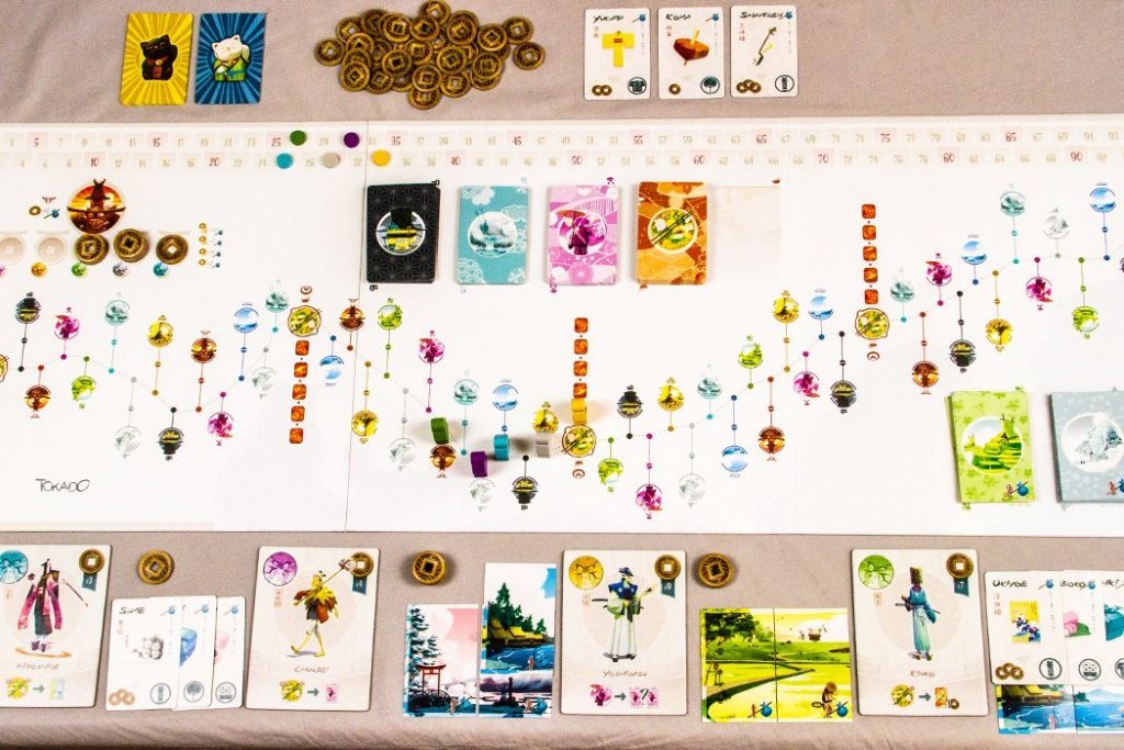 Tokaido Full Board Overview Aerial