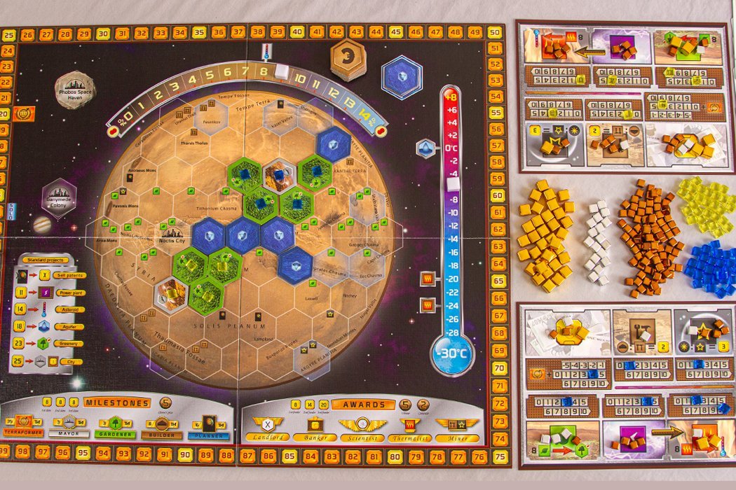 Terraforming Mars Board Game, Master Page