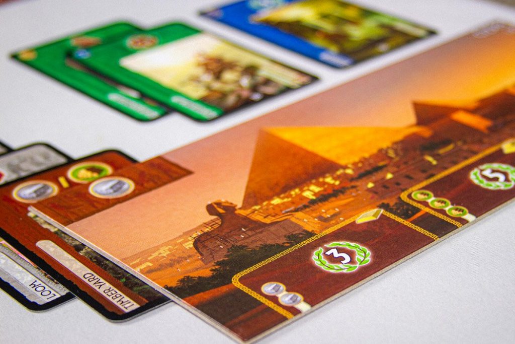 7 Wonders Board Game Pyramid Wonder