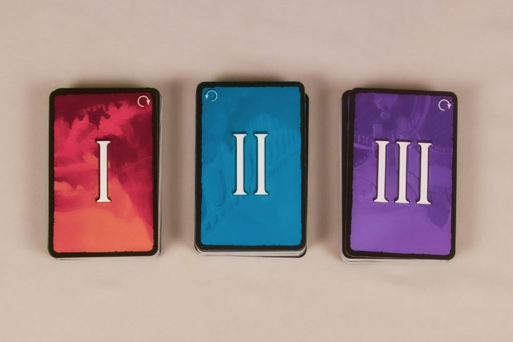 7 Wonders Board Game Era Cards