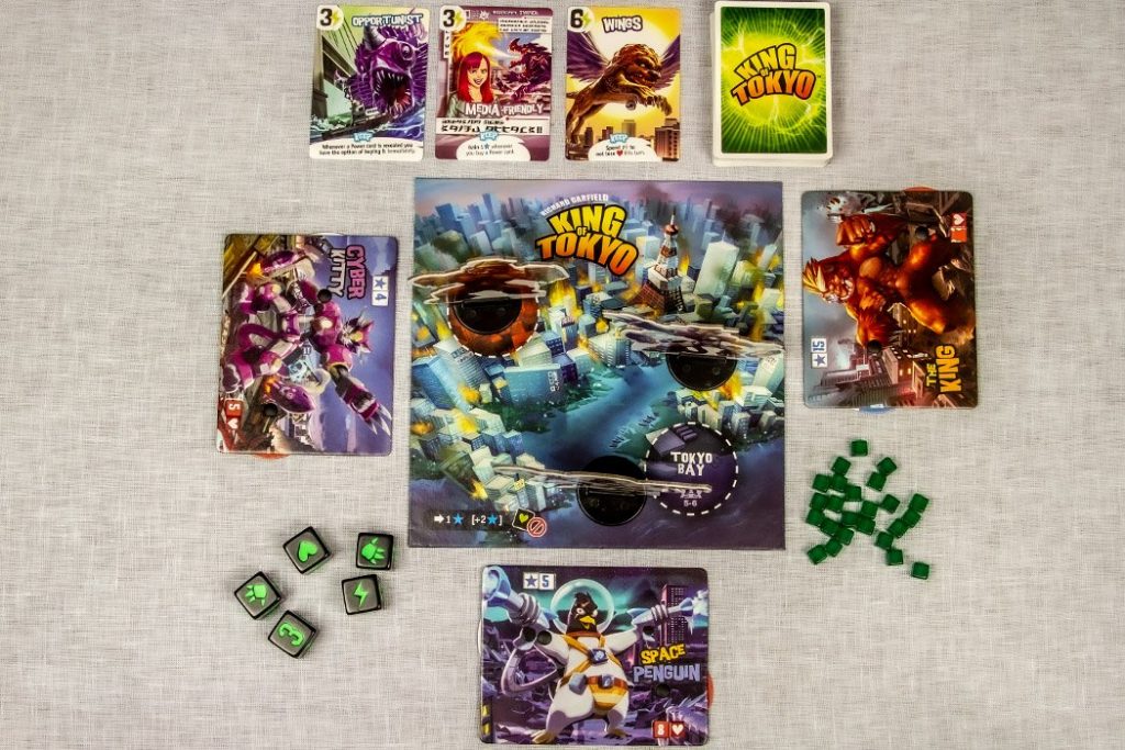 King of Tokyo Board Game Overview