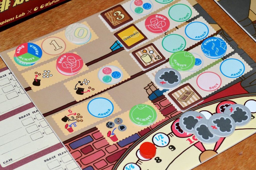 Coffee Roaster Board Game