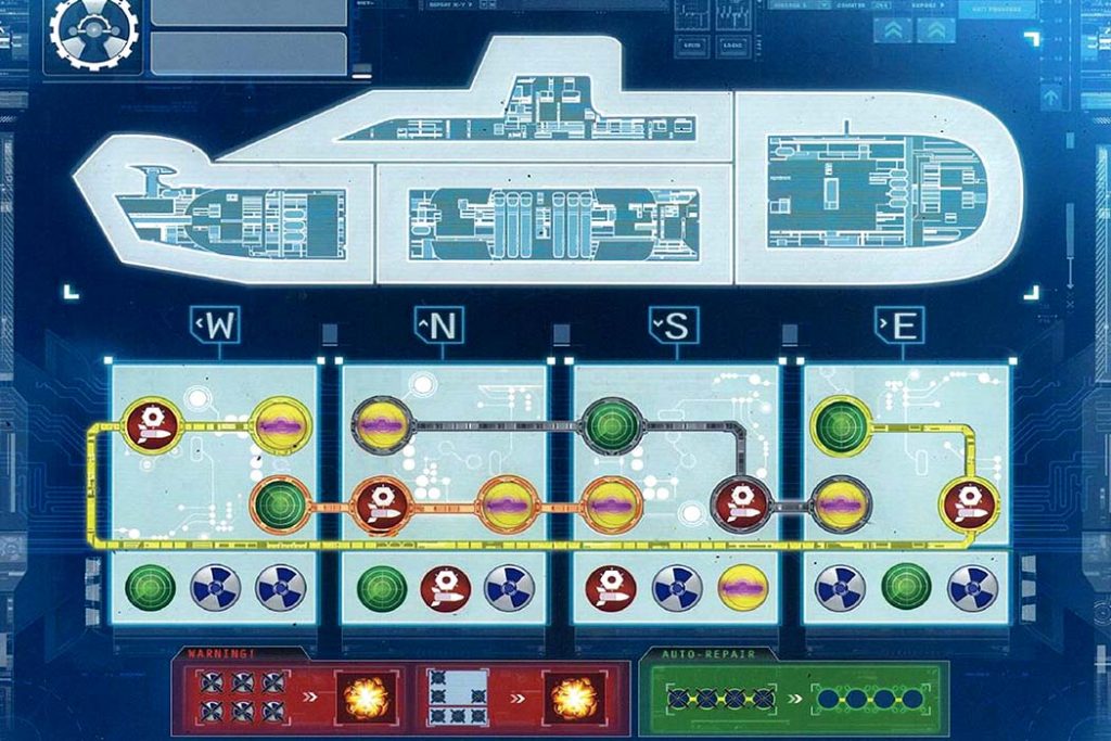Captain Sonar Board Game