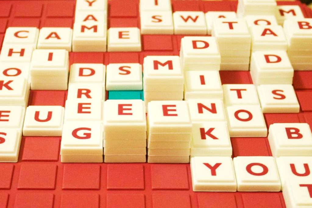UpWords Board Game