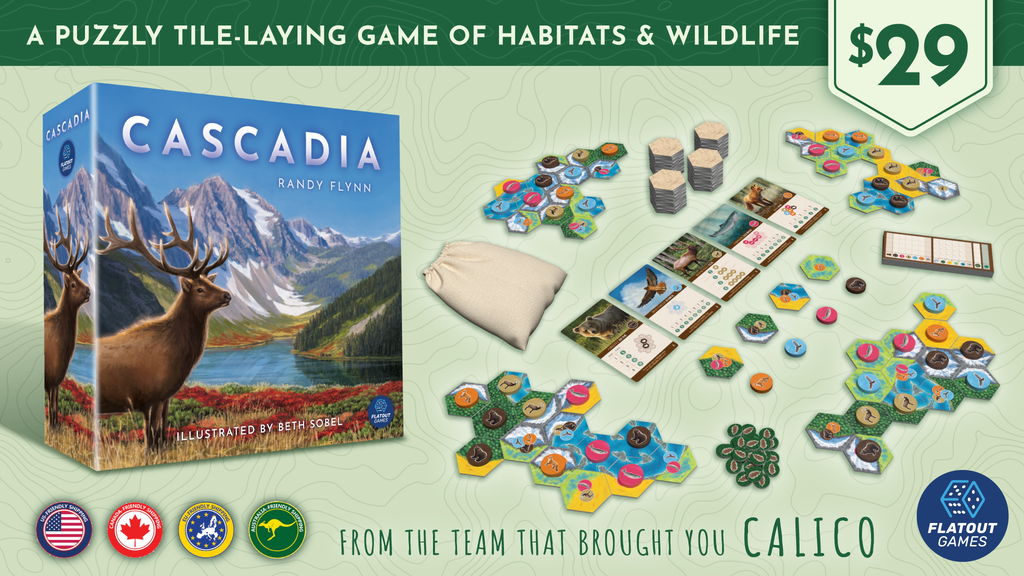 CASCADIA Kickstarter Package