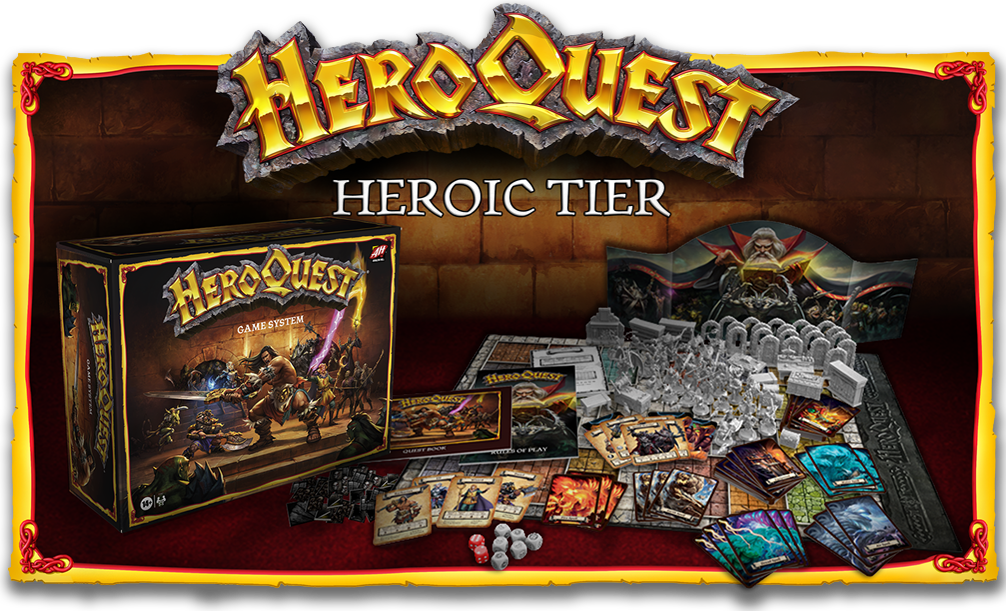 HeroQuest Crowfunding Heroic Tier