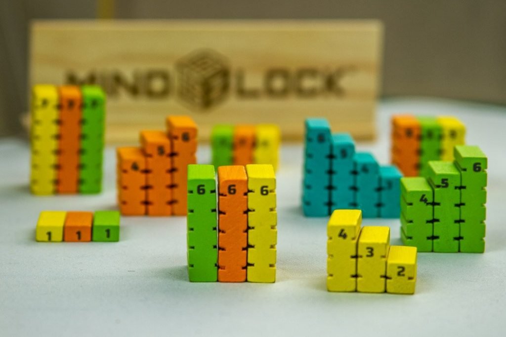 Mindblock Board Game Components