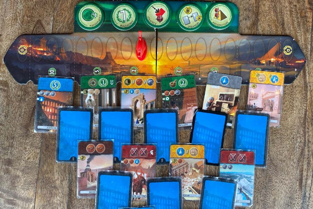 7 Wonders Duel Board Game Overview