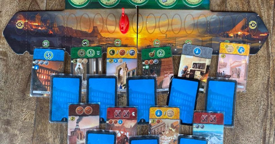 7 Wonders Duel Board Game Overview