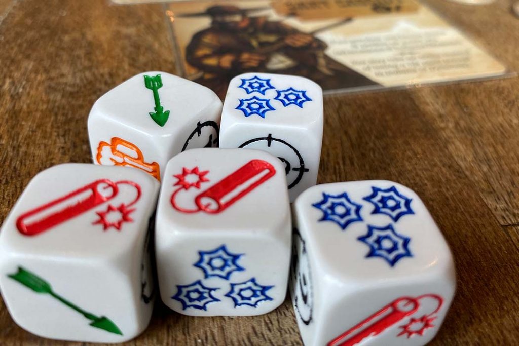 Bang Dice Game Player Dice
