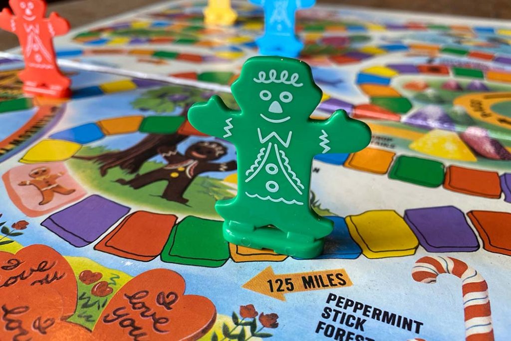 Candyland Board Game Character Close Up