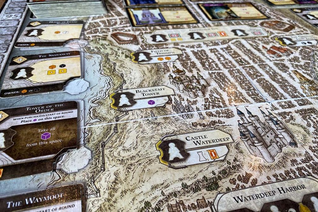 Lords of Waterdeep Board Game Gameplay