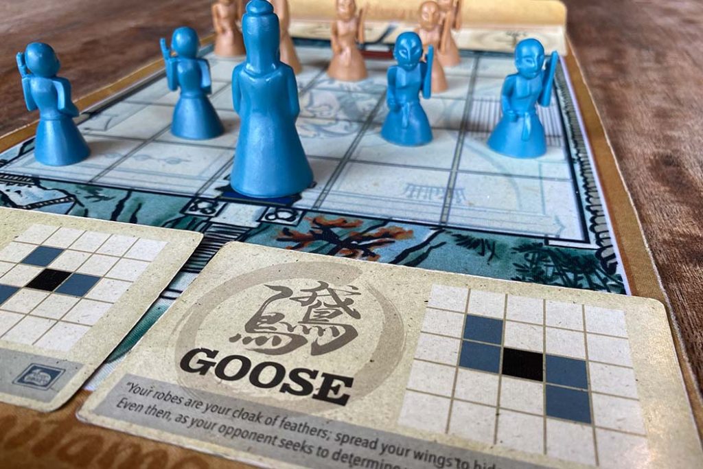 Onitama Board Game Goal Cards