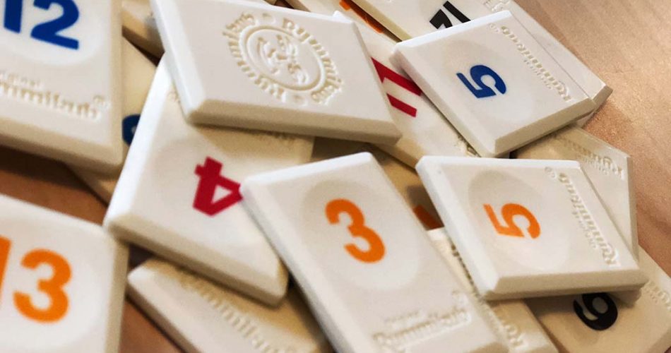 Rummikub Board Game Tile Pieces