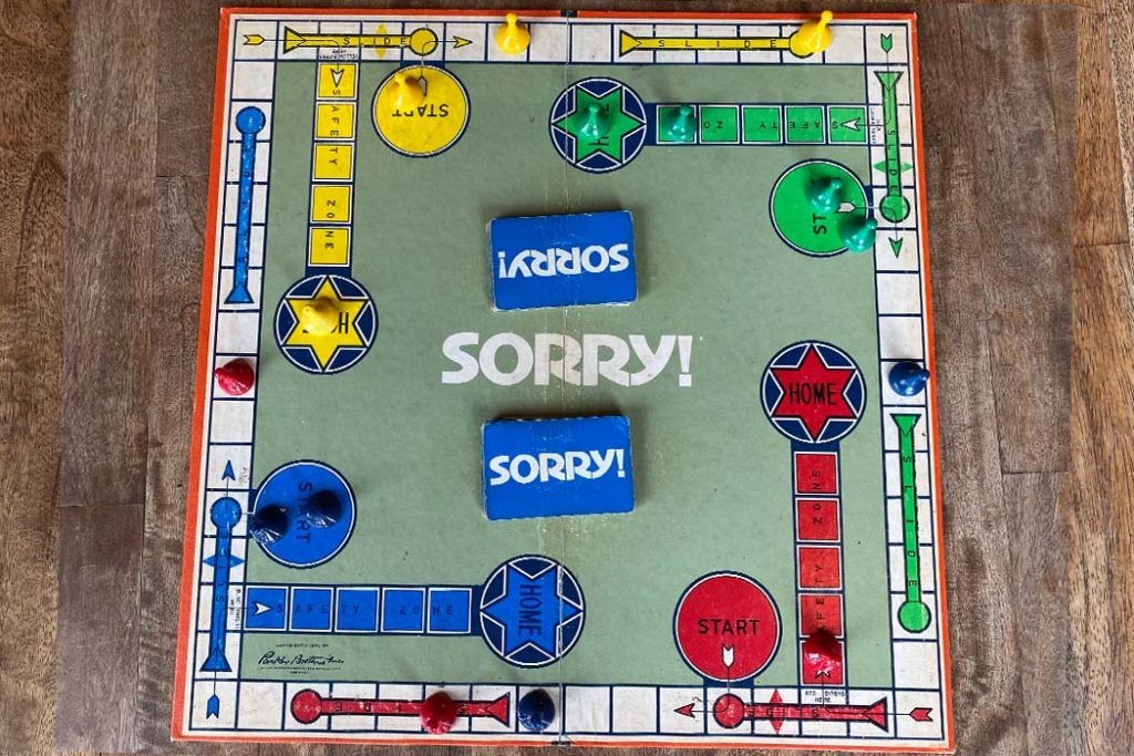 Sorry Board Game Overview