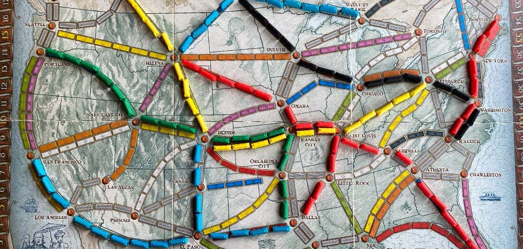 Ticket To Ride Board Game Gameplay