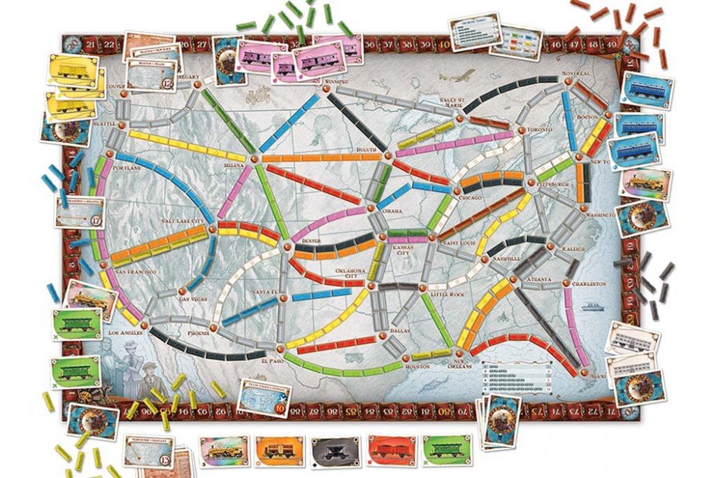 Complete List Of Ticket To Ride Board Games Ranked  2020 Definitive 