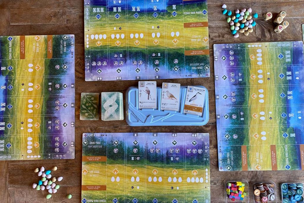 Wingspan Board Game Setup
