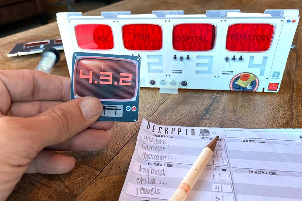 Decrypto Board Game Play