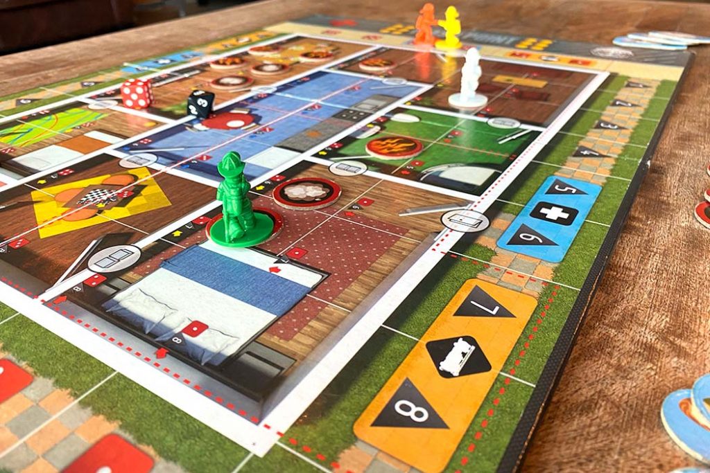 Flash Point Fire Rescue Board Game Player View