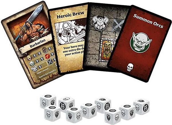 HeroQuest The Card Game Components Cards