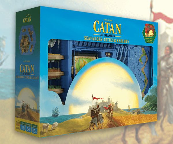 Catan 3D Seafarers Cities and Knights Expansion is Coming