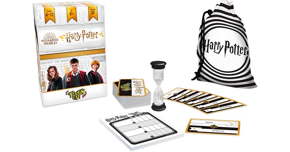 Times Up Harry Potter Board Game Components